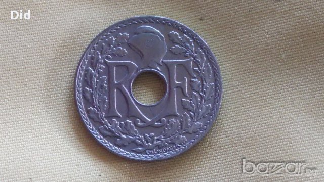 Редка стара френска монета 10 сантима 1935 г., снимка 4 - Нумизматика и бонистика - 15365504