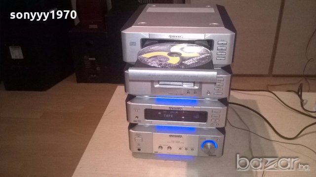 aiwa-cd/tuner/deck/amplifier-made in japan-внос швеицария, снимка 3 - Ресийвъри, усилватели, смесителни пултове - 19258209
