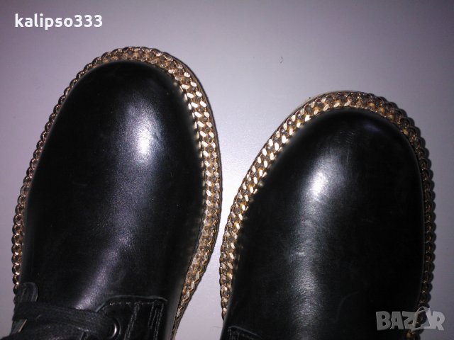 5см оригинални обувки, снимка 6 - Мъжки боти - 24673415