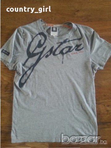 G-star Shades - страхотна мъжка тениска, снимка 2 - Тениски - 18296445