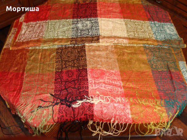 100% кашмир шал парео 