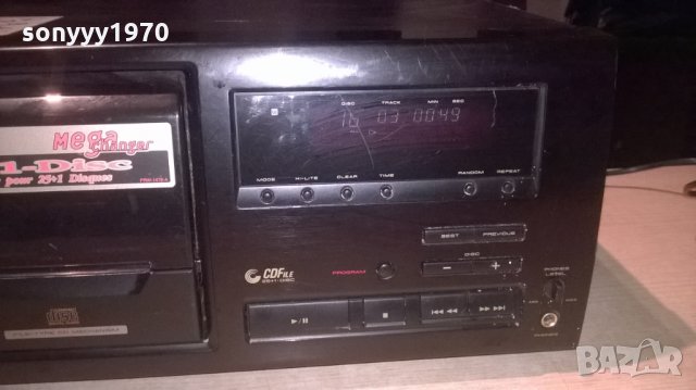 pioneer pd-f706 mega changer 25+1 disc-внос швеицария, снимка 9 - Ресийвъри, усилватели, смесителни пултове - 23857182
