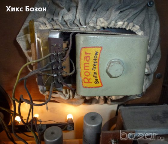 Уникална лампова техника , 50-те години Obberon лампово радио, снимка 6 - Радиокасетофони, транзистори - 10794560