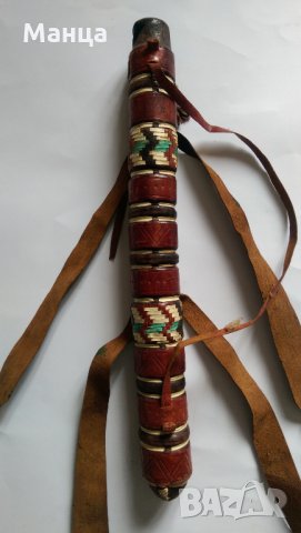 Африкански колчан за стрели, снимка 3 - Антикварни и старинни предмети - 23901175
