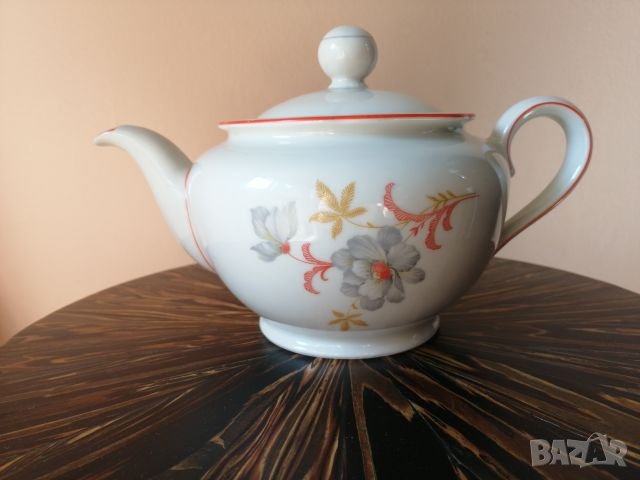 Стар немски порцеланов чайник. , снимка 10 - Колекции - 24798507