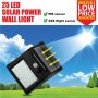 Водоустойчива соларна лампа с инфрачервен PIR Сензор за движение 20 LED/СВЕТОДИОДА IP65, снимка 4