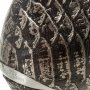 ПРОМО 🍊 CALVIN KLEIN № 37-38-39 🍊 Дамски кожени сандали в черно сребристо нови с кутия, снимка 3