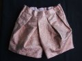 H&M Studio детски панталонки метални мед 4-6г момиче, снимка 1 - Детски рокли и поли - 25365148