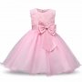 Детска рокля розова нова размер 160