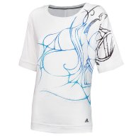 Adidas - страхотна дамска блузка, снимка 3 - Тениски - 18199422
