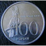 100 рупии 1999, Индонезия, снимка 1 - Нумизматика и бонистика - 7498613