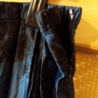 Дам.пола-"ESPRIT"/полиестер/,цвят-черно+петролено синьо. Закупена от Германия., снимка 10 - Поли - 21937498