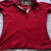 ОРИГИНАЛНА дамска блуза BURBERRY, снимка 5 - Тениски - 21629731