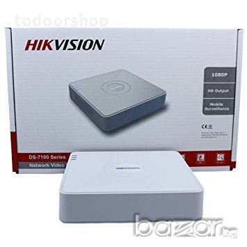 Hikvision Видеорекордер 4 кан четирбриден HD-TVI/AHD DS-7104HGHI-F1 , снимка 1
