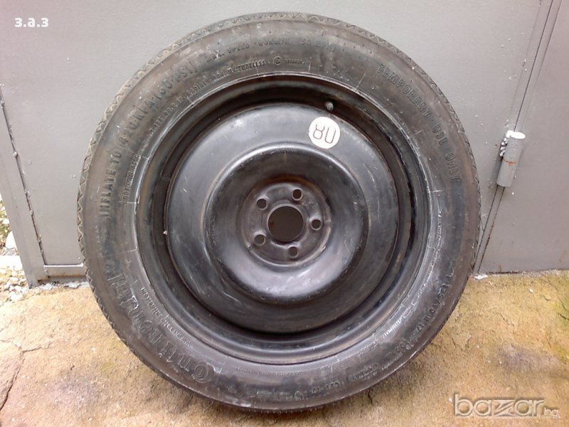 Резервна гума патерица за subaru outback, forester 16, 17 и 18 цола 5x100 , снимка 1