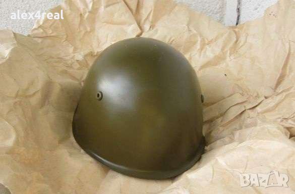 Продавам чисто нови, неупотребявани военни металически каски от комунистическата БНА тип М72 - 25 лв, снимка 1