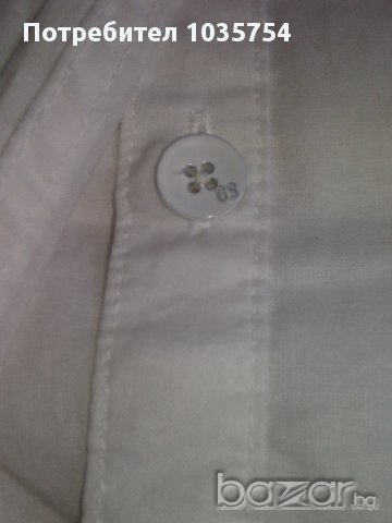 Нова бяла риза G-Star New Luxor Crush Shirt, оригинал , снимка 10 - Ризи - 10992383