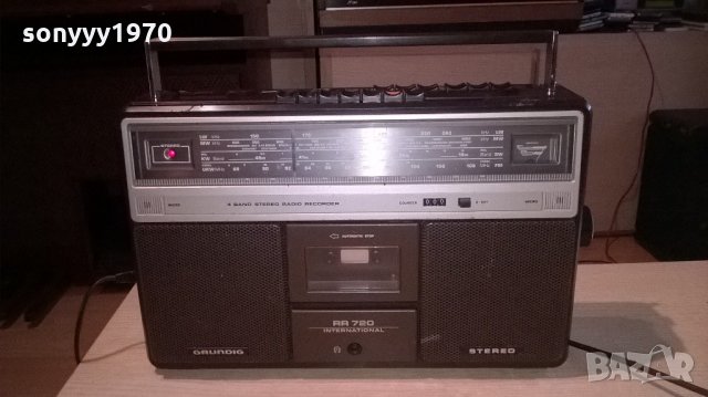grundig rr720 ретро колекция-внос швеицария, снимка 4 - Ресийвъри, усилватели, смесителни пултове - 22266745