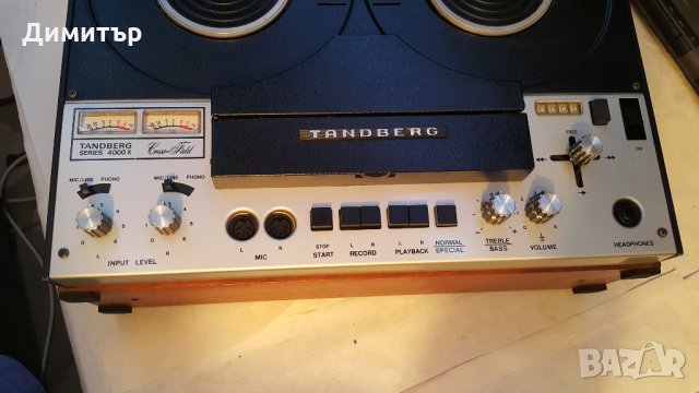 РАЗпродаЖБА на ТЕхниКА !! TANDBERG 4000 X REEL TO REEL Tape Recorder (1971-72), снимка 5 - Ресийвъри, усилватели, смесителни пултове - 25821102