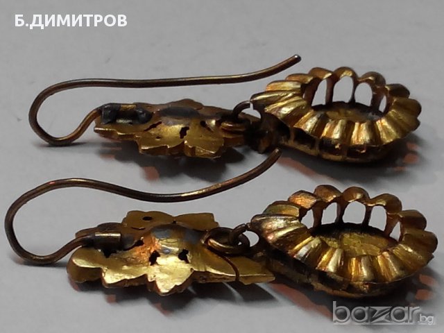 Старинни дамски обици, снимка 15 - Обеци - 12389214