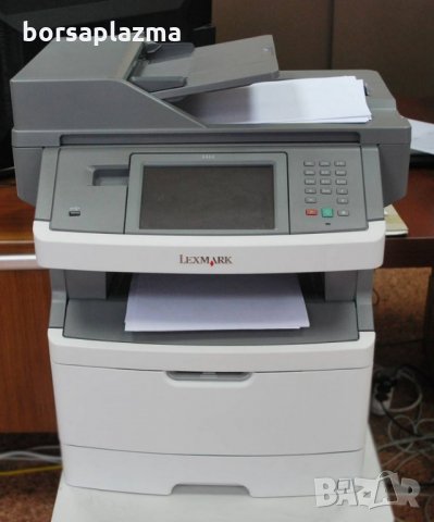 Lexmark X464de лазерен принтер, цветен скенер, копир, факс с тонер касета за 15000 стр.