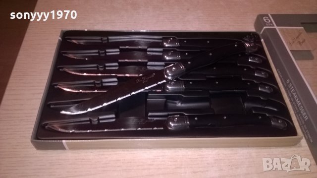 lou Laguiole-6бр маркови ножа-нови-made in germany, снимка 18 - Колекции - 23565097