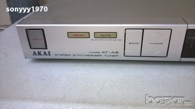 akai at-a2 stereo tuner-made in japan-внос швеицария, снимка 4 - Ресийвъри, усилватели, смесителни пултове - 18177614