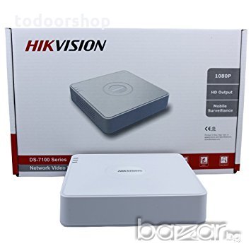 Hikvision Видеорекордер 4 кан четирбриден HD-TVI/AHD DS-7104HGHI-F1 