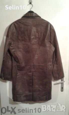 Стилно мъжко сако от естествена кожа Avant Premiere-намалено на 25.00 лв., снимка 4 - Сака - 23542878
