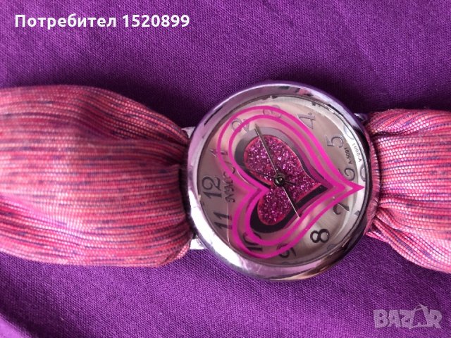 Дамски часовник сърце идеален подарък за любимата ви за св.валентин  лукс модел, снимка 2 - Дамски - 22903345