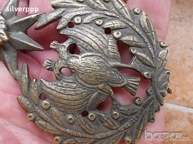  Ортодоксален бронзов знак , снимка 2 - Антикварни и старинни предмети - 21033959