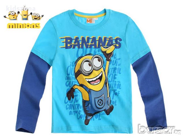 Нова цена! Детска блуза за Minions 10 г. - Модел 1-3, снимка 1