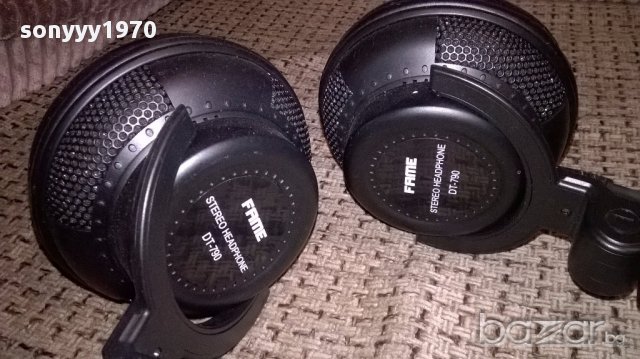 PROFESSIONAL-КУЛТОВИТЕ Fame dt-790 stereo phones-внос швеицария, снимка 6 - Слушалки и портативни колонки - 15748119