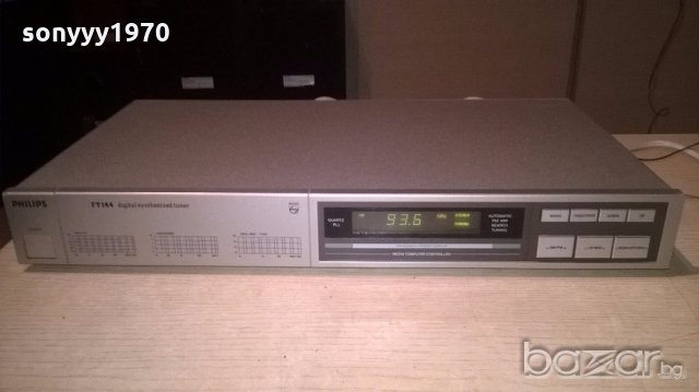 philips tuner-ft144 made in belgium-внос франция, снимка 3 - Ресийвъри, усилватели, смесителни пултове - 19253914