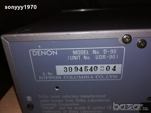 denon-deck-made in germany-внос швеицария, снимка 12 - Ресийвъри, усилватели, смесителни пултове - 20196403