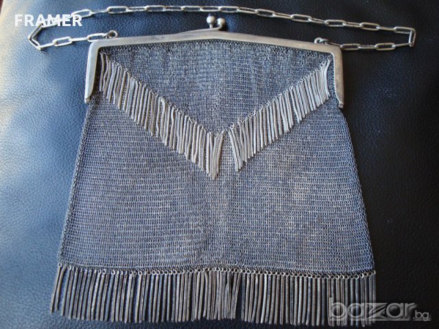 Сребърна чанта Стара Възрожденска ОТЛИЧНА 268 гр, снимка 10 - Бижутерийни комплекти - 16072327