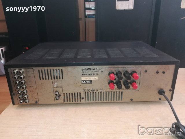 &yamaha ax-400 made in japan-stereo amplifier-внос швеицария, снимка 16 - Ресийвъри, усилватели, смесителни пултове - 20964945
