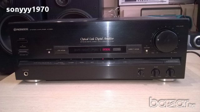Pioneer a-z360 stereo amplifier 300w-made in japan-внос швеицария, снимка 6 - Други - 14426904