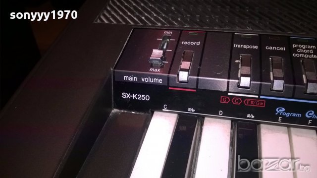 Technics sx-k250 electronic organ-made in japan-внос швеицария, снимка 11 - Синтезатори - 16385426
