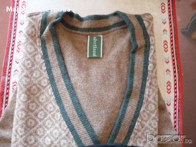 Мъжки комплект - пуловер и жилетка, снимка 3 - Пуловери - 12077777