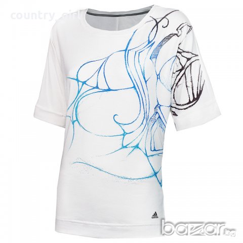 Adidas - страхотна дамска блузка, снимка 3 - Тениски - 18199422