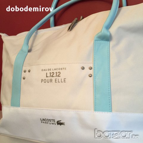 Нова чанта Lacoste POUR ELLE Holdall/Travel Bag, оригинал