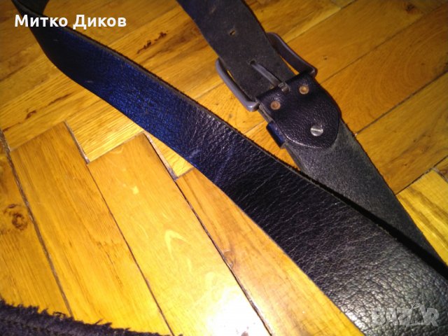 Колан естествена кожа Tommy Hilfiger, снимка 6 - Колани - 24590030