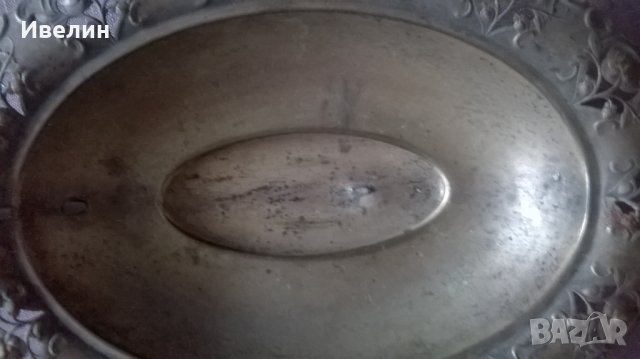 стара посребрена купа арт деко, снимка 4 - Антикварни и старинни предмети - 25513344