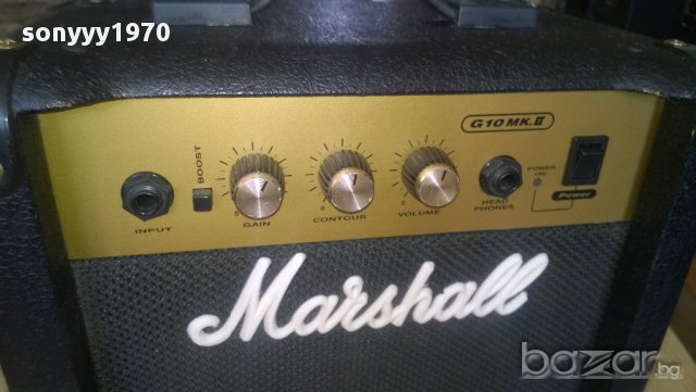 marshall-g10mk2-kube за ел.китара-нов внос англия, снимка 7 - Ресийвъри, усилватели, смесителни пултове - 9232310