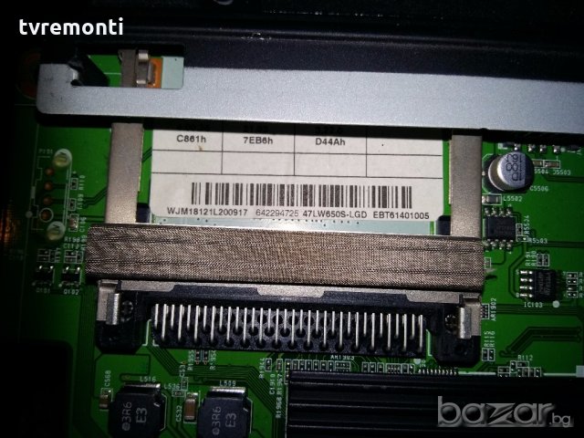 Main Board Eax63686303(3) EBT61401005, снимка 3 - Части и Платки - 19937463