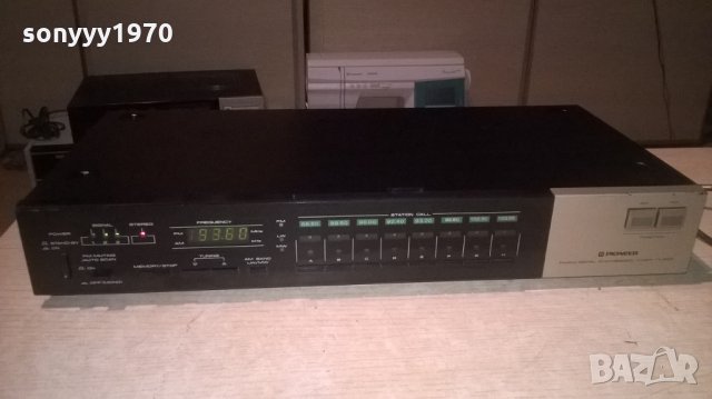 pioneer tx-930l tuner-made in belgium-внос франция, снимка 2 - Ресийвъри, усилватели, смесителни пултове - 25176475