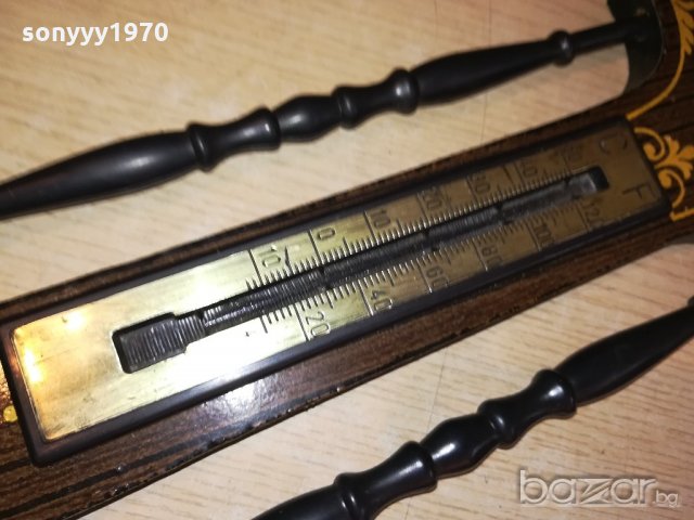 ретро колекция-часовник хидро барометър-внос швеицария, снимка 7 - Колекции - 20290337