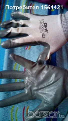 работни ръкавици с нитрил, нови, немски, внос от Германия, снимка 2 - Други инструменти - 16690441