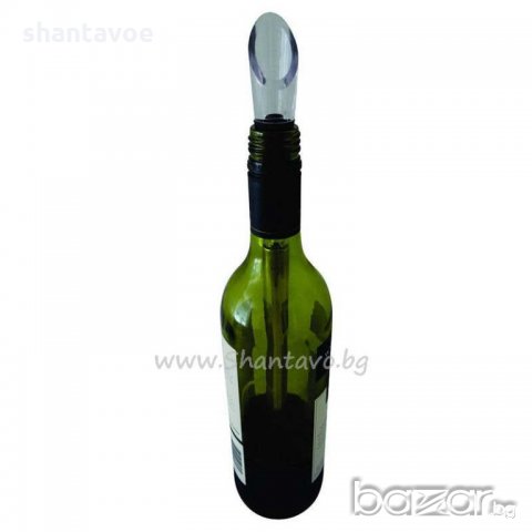 Охладител за бутилка вино - метална пръчка с аератор, снимка 7 - Други - 19625927